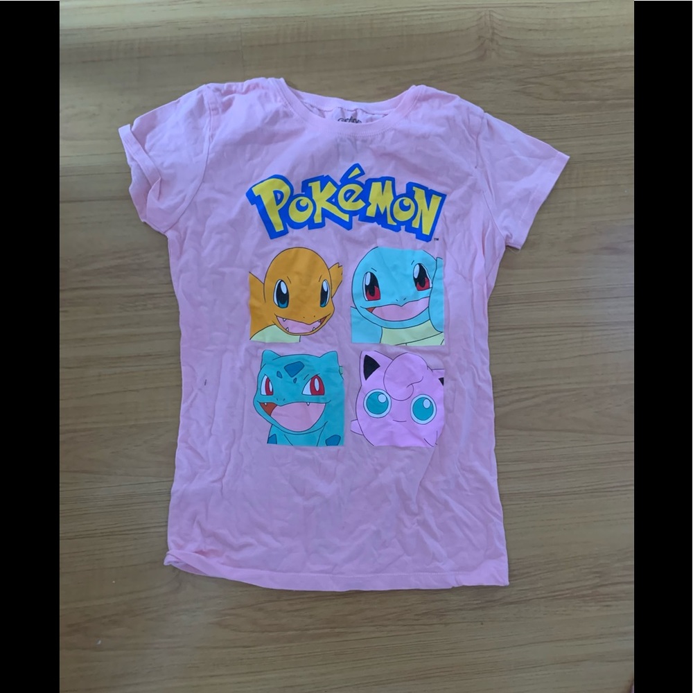 Girl’s XL Pokémon Tee and Limited Too L Pink Tee